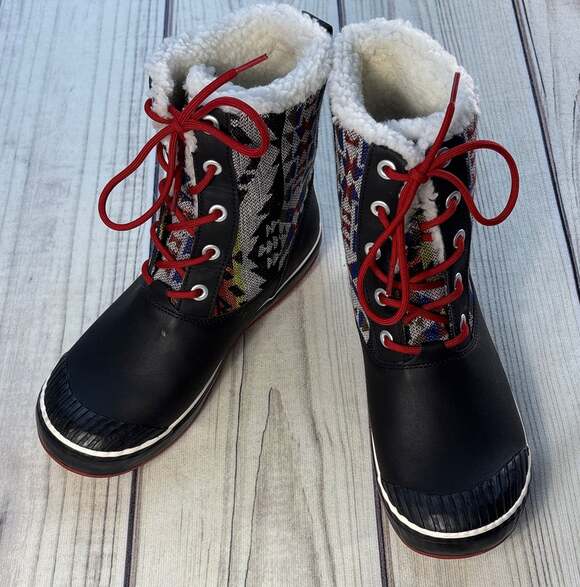 KEEN Outdoor Women's Elsa Duck Boots - Winter Rain Snow SZ 9 Like New! - Picture 6 of 10